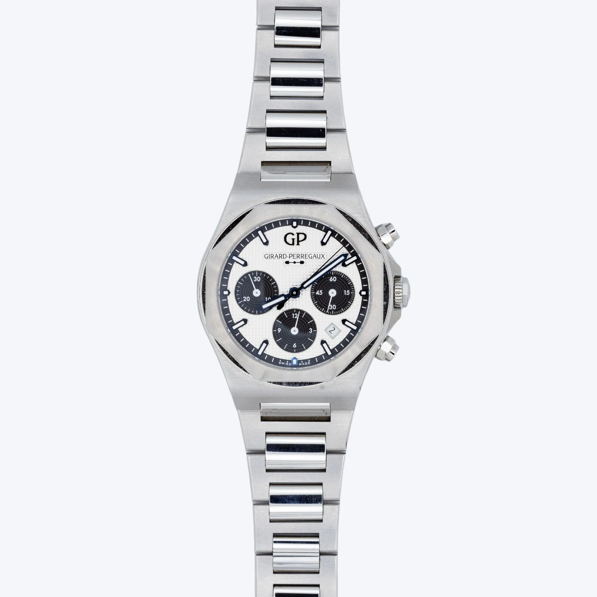 Pre Owned Girard-Perregaux Laureato Chronograph 42mm Steel Watch