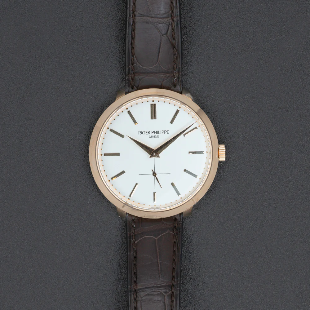 Pre Owned Patek Philippe Calatrava Rose Gold Watch