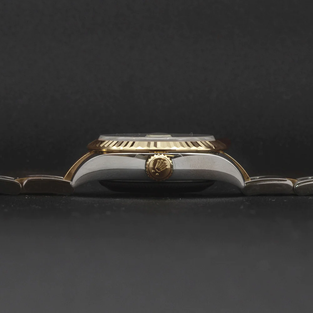 Pre Owned Rolex Datejust 28 Stainless Steel and Yellow Gold - Image 5