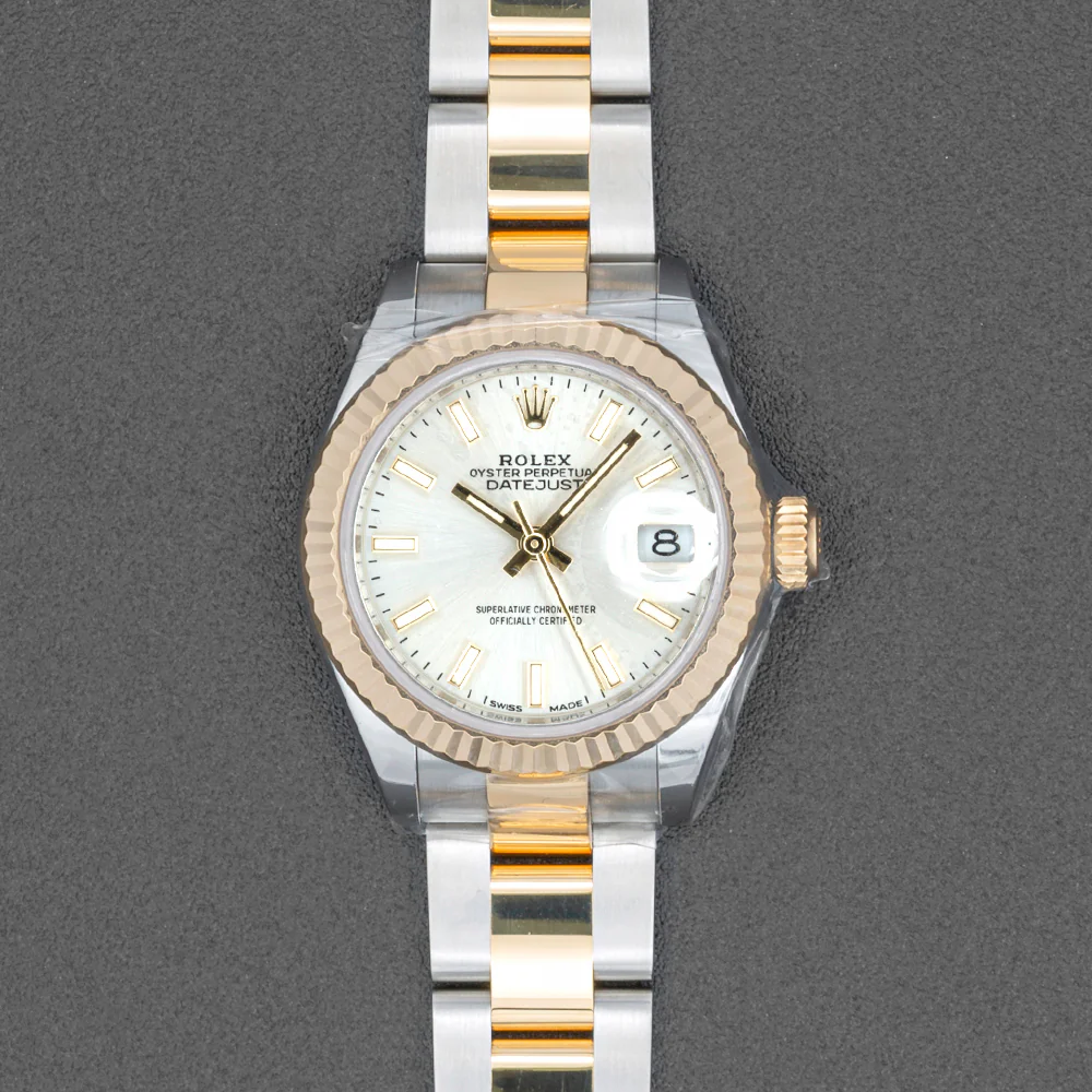 Pre Owned Rolex Datejust 28 Yellow Gold and Stainless Steel