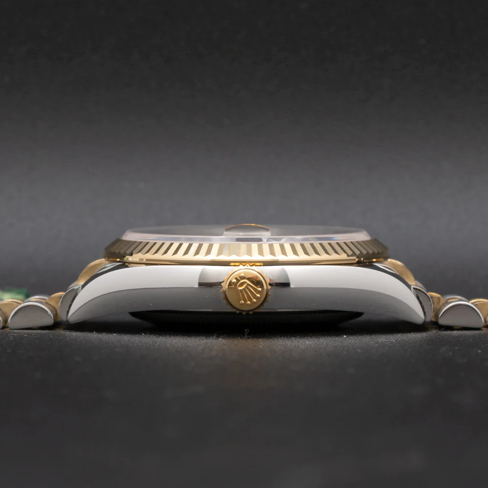 Pre Owned Rolex Datejust 31 Stainless Steel and Yellow Gold Silver Dial - Image 3