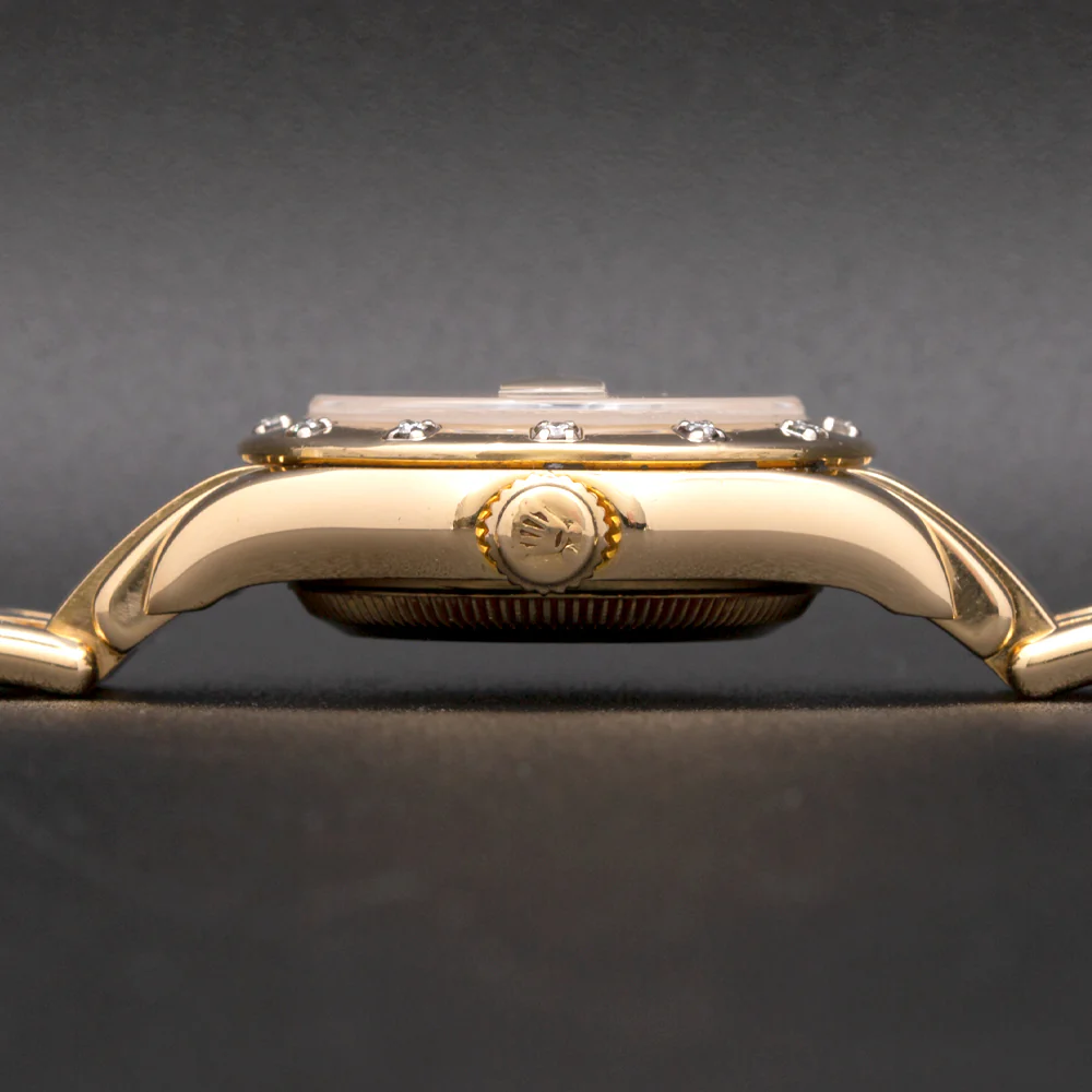 Pre Owned Rolex Datejust Pearlmaster Yellow Gold - Image 3