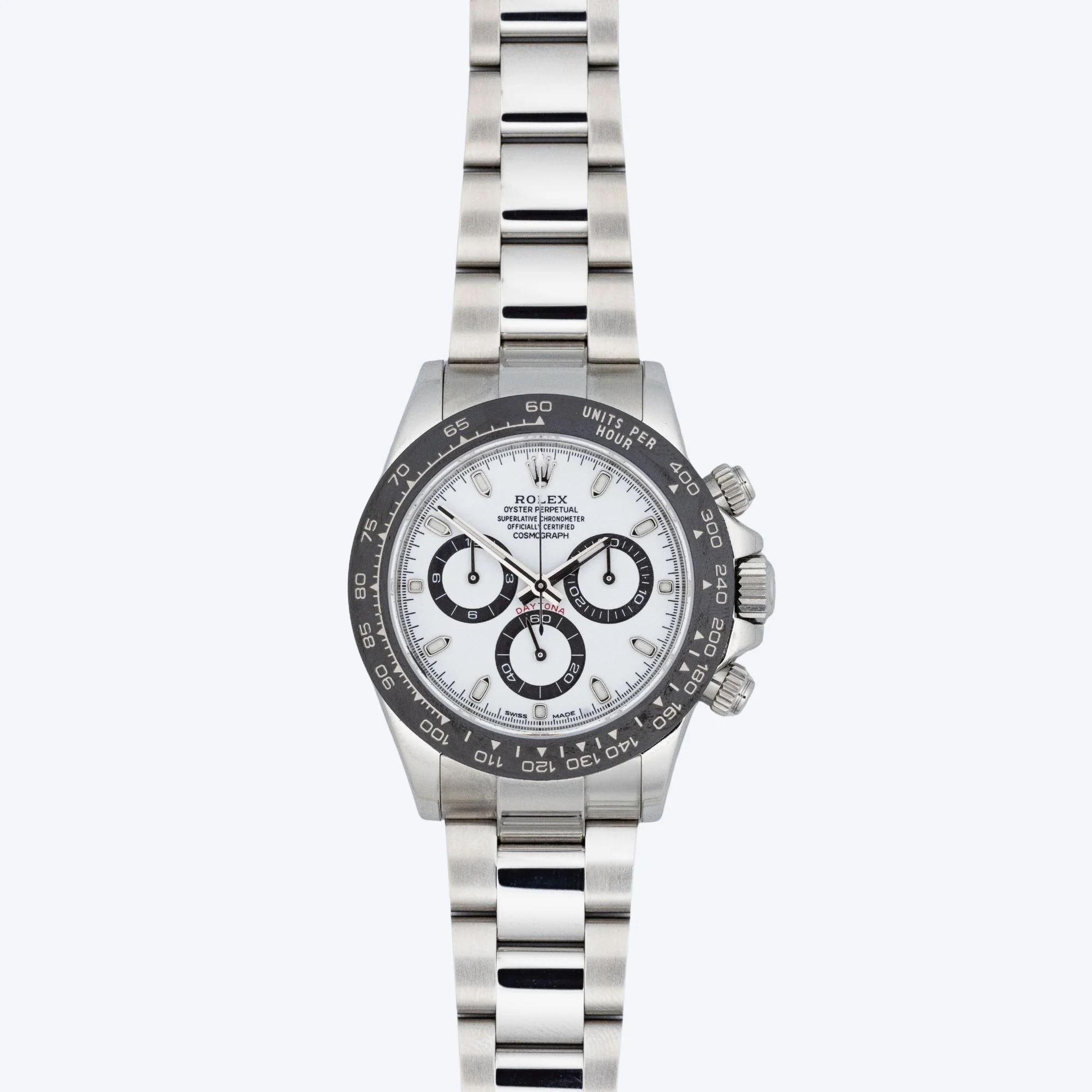Pre Owned Rolex Daytona 116500LN White "Panda" Dial Ceramic Bezel