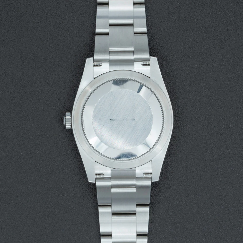 Pre Owned Rolex Oyster Perpetual 34 Steel Blue Dial - Image 4