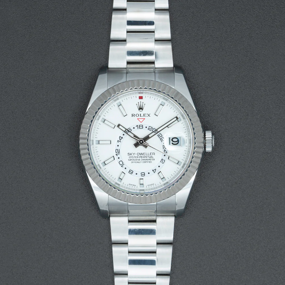 Pre Owned Rolex Sky-Dweller Stainless Steel