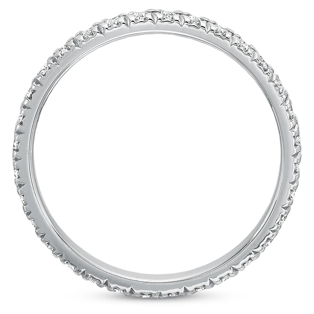 Precision Set New Aire Classic Split Shared Prong Diamond Eternity Band - Image 2