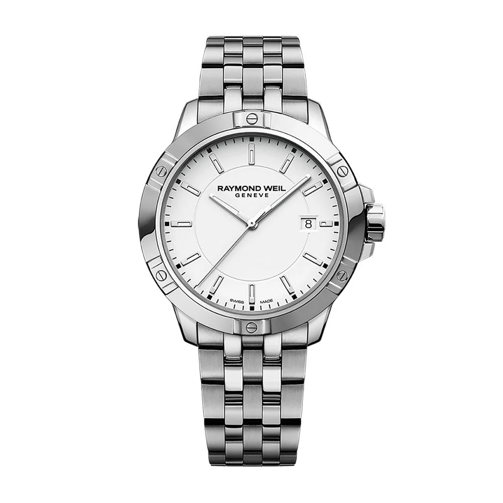 Raymond Weil Tango White Dial 41mm Watch