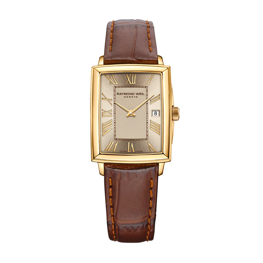 Raymond Weil Toccata Leather Strap Watch