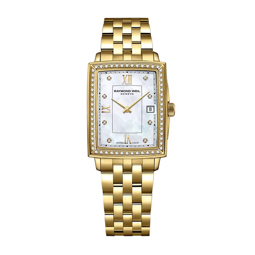 Raymond Weil Toccata Mother of Pearl Diamond Dial Watch