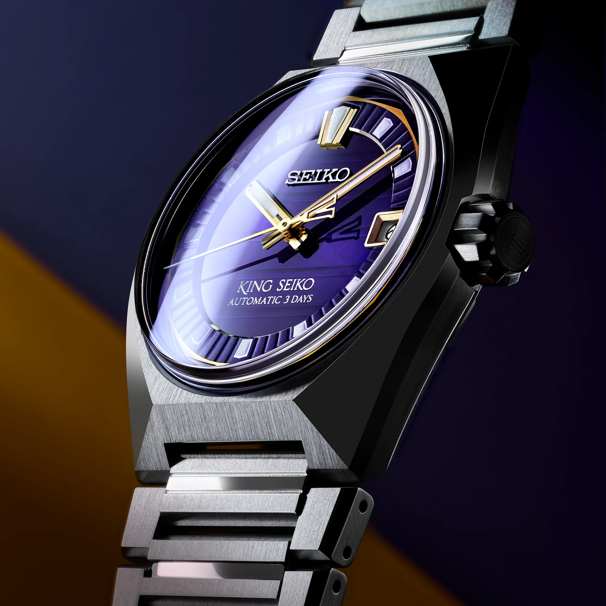 King Seiko Vanac SLA083 Twilight Dial - Image 3