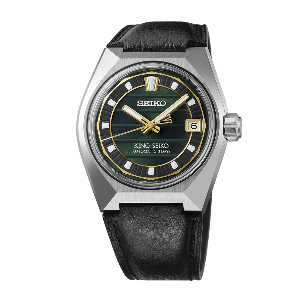 King Seiko Vanac SLA095 Green Dial