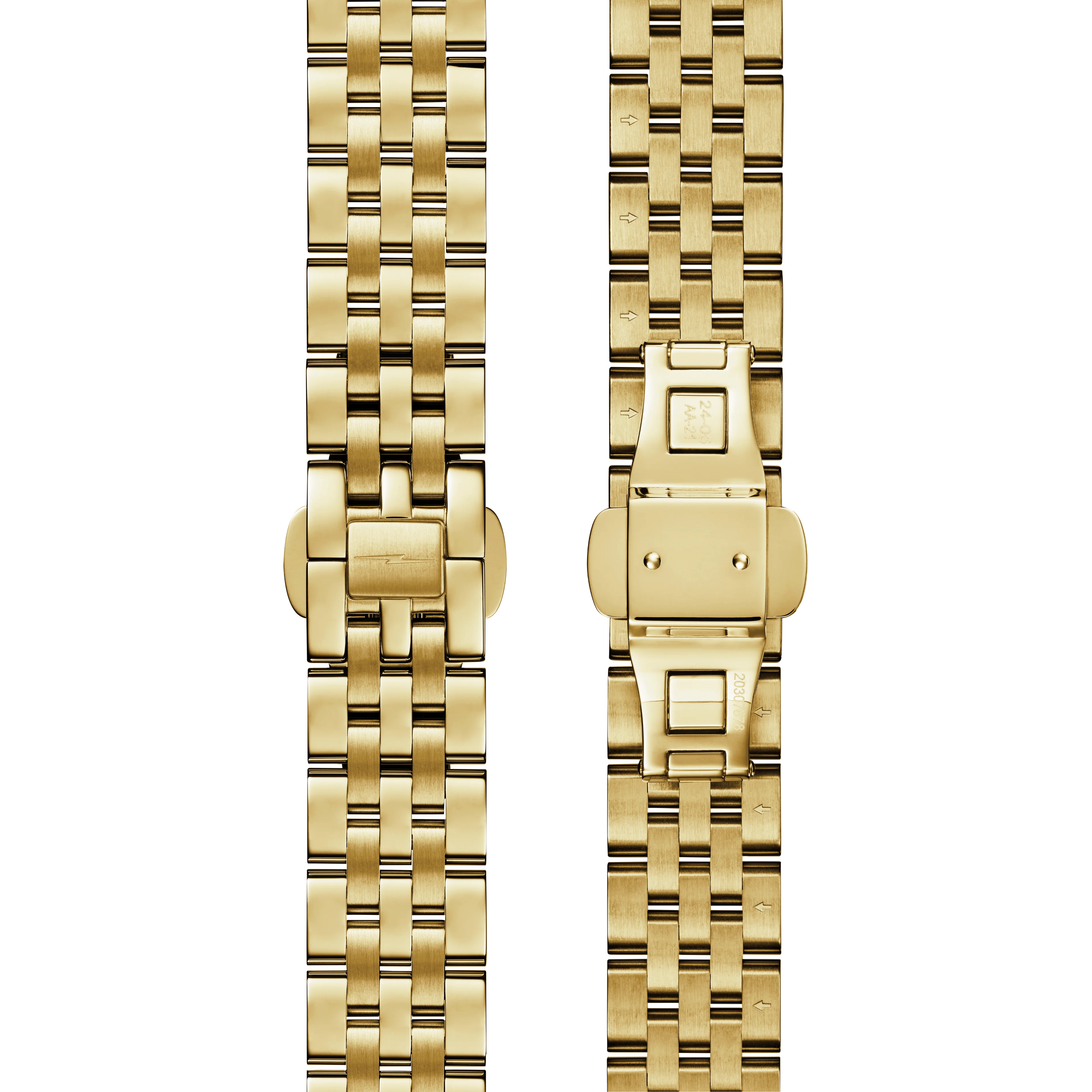 Shinola Circadian Monster 36mm White Mother of Pearl Diamond Dial Two-Tone Bracelet Watch - Image 4