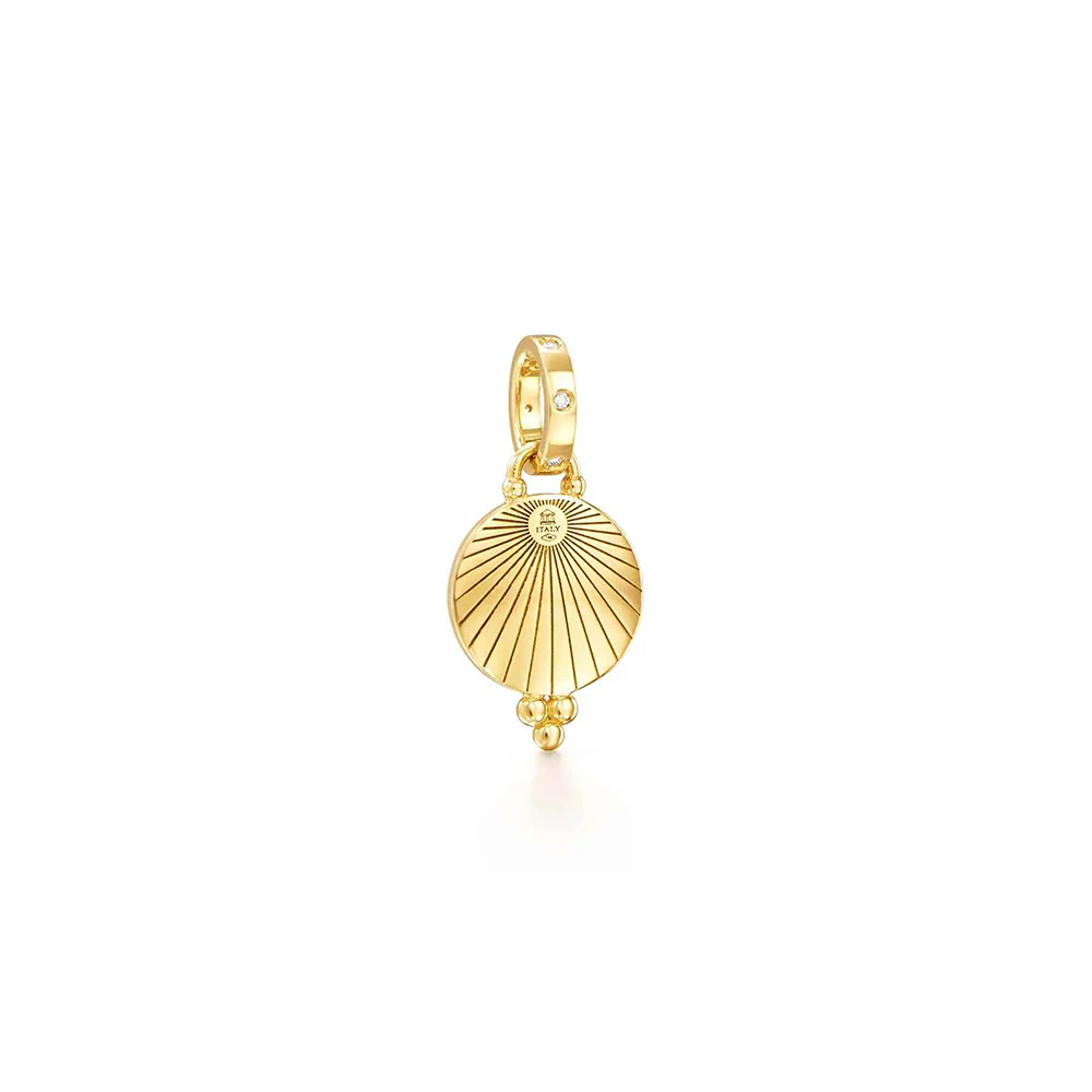 Temple St Clair Cosmos Diamond Pendant in 18K Yellow Gold - Image 2