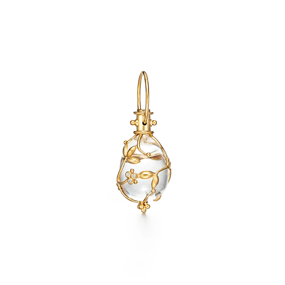 Temple St Clair Vine Amulet Medium 18K Yellow Gold