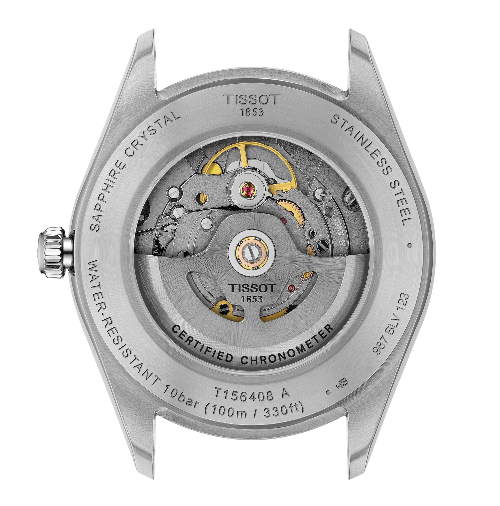 Tissot Ballade 39mm Blue Dial Stainless Steel COSC - Image 3