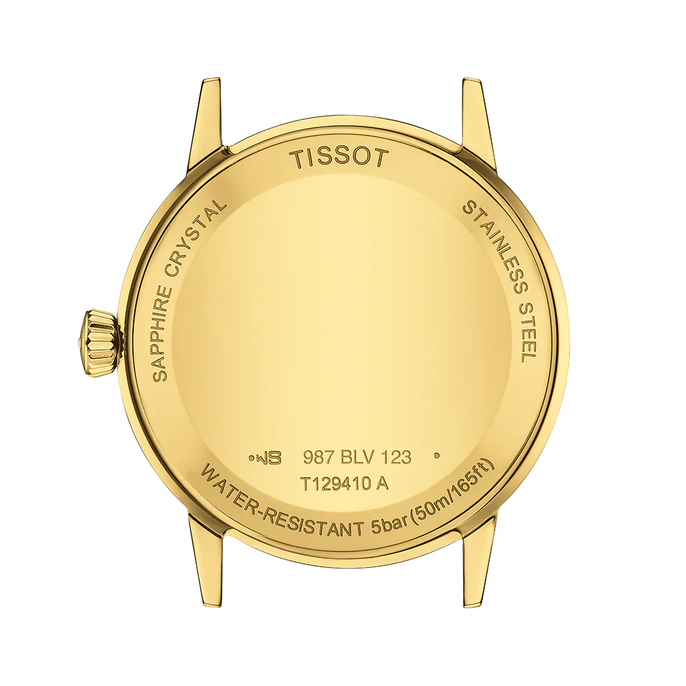 Tissot Classic Dream 42mm Ivory Dial Leather Strap - Image 3