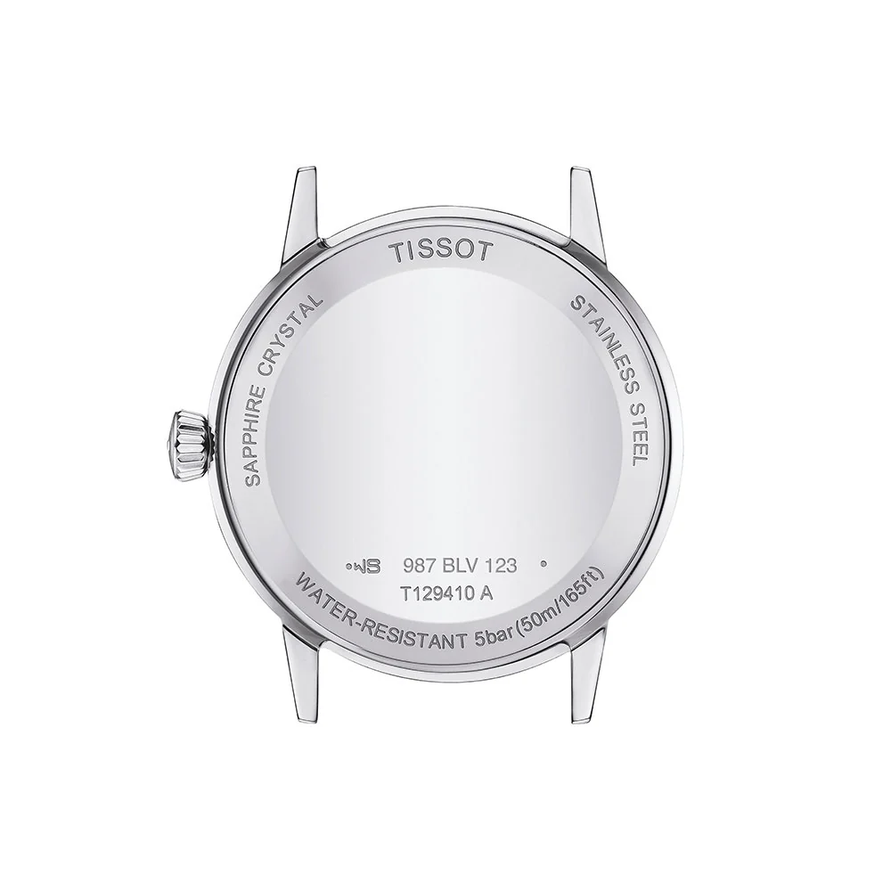 Tissot Classic Dream Black Dial Leather Strap - Image 3