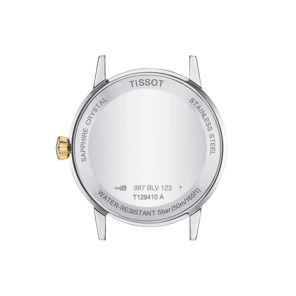 Tissot Classic Dream Ivory Dial Leather Strap - Image 2