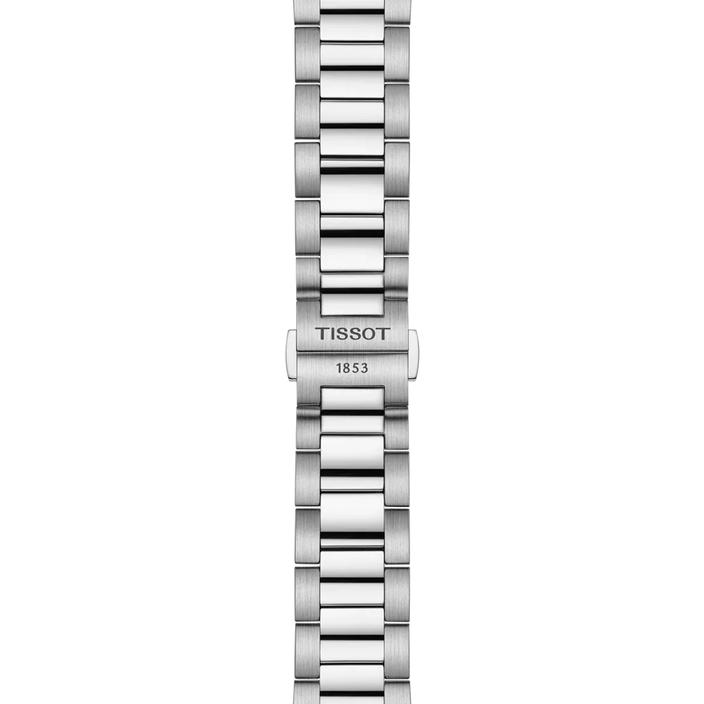 Tissot PR 100 40mm Chronograph Ice Blue Dial Watch - Image 5