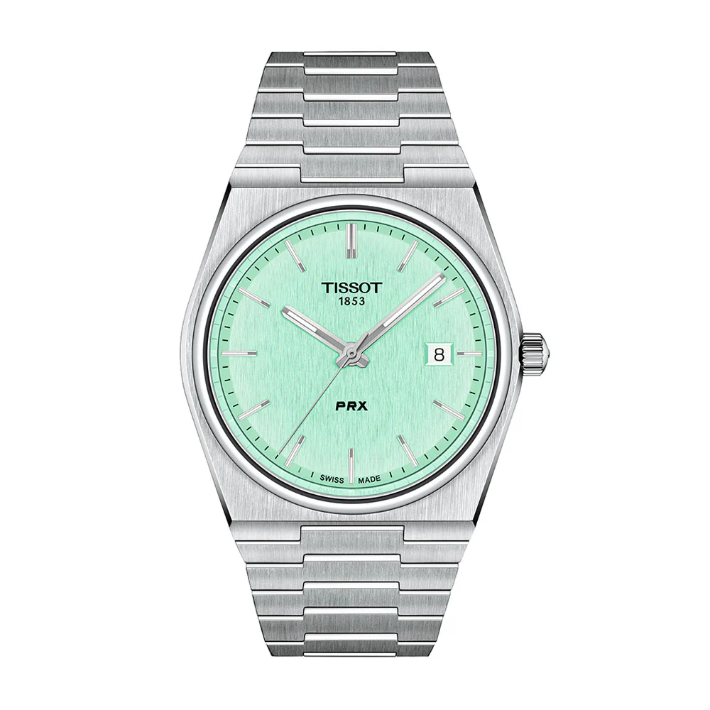 Tissot PRX 40mm Light Green Dial Quartz Watch