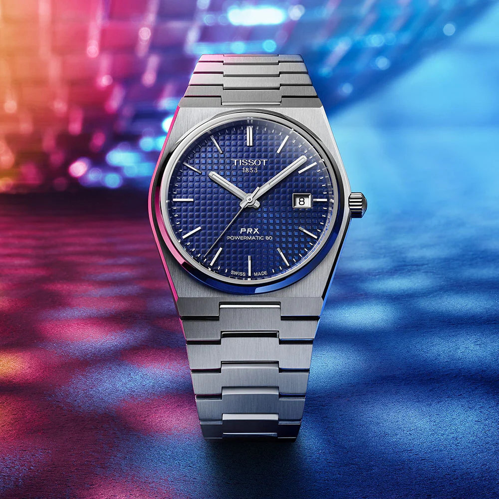 Tissot PRX Powermatic 80 40mm Blue Dial - Image 5
