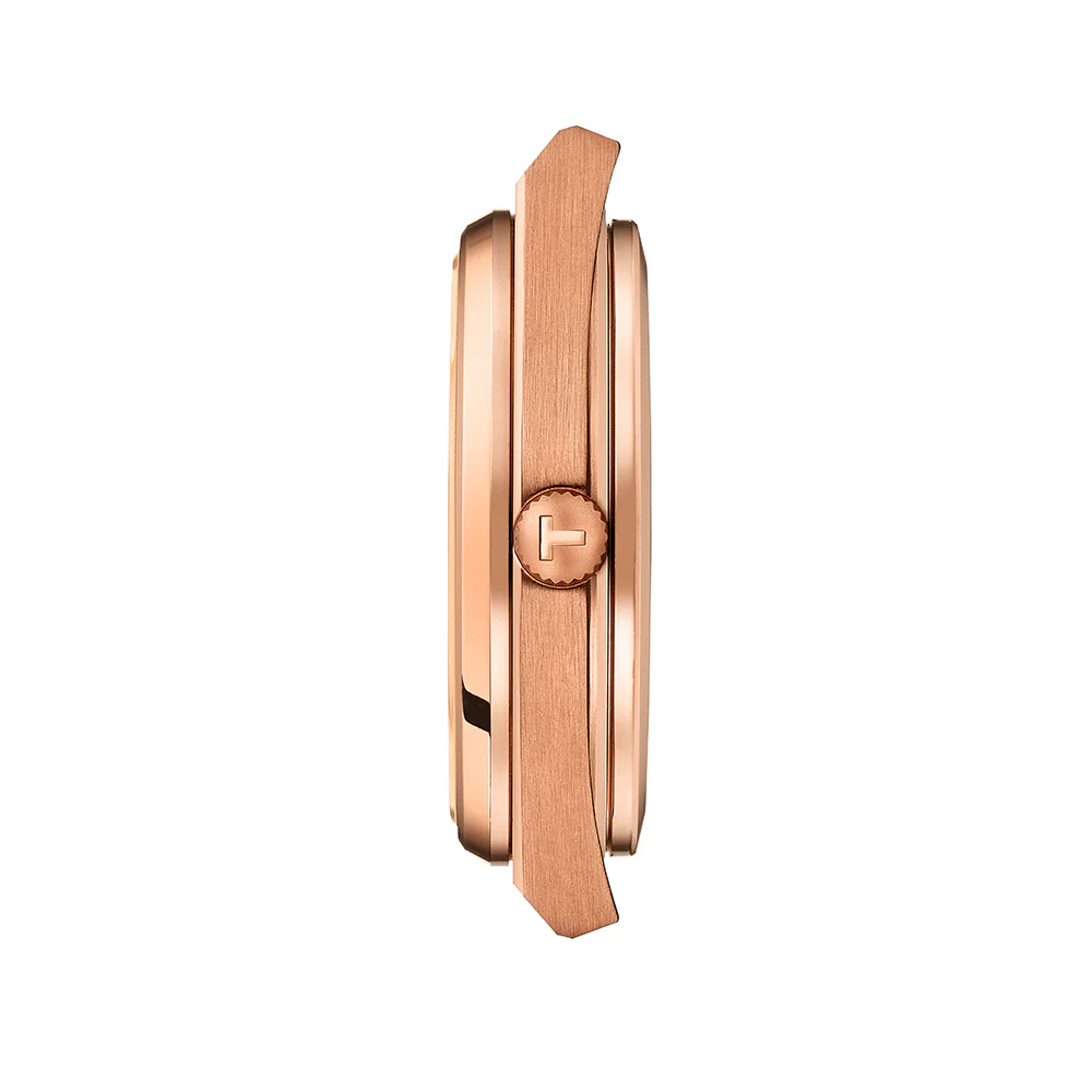 Tissot PRX Powermatic 80 40mm Blue Dial Rose Gold PVD - Image 4