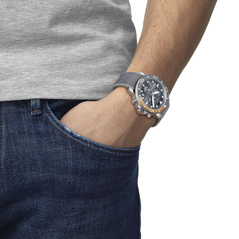 Tissot Seastar 1000 Chronograph Gray Dial Stainless Steel - Image 2