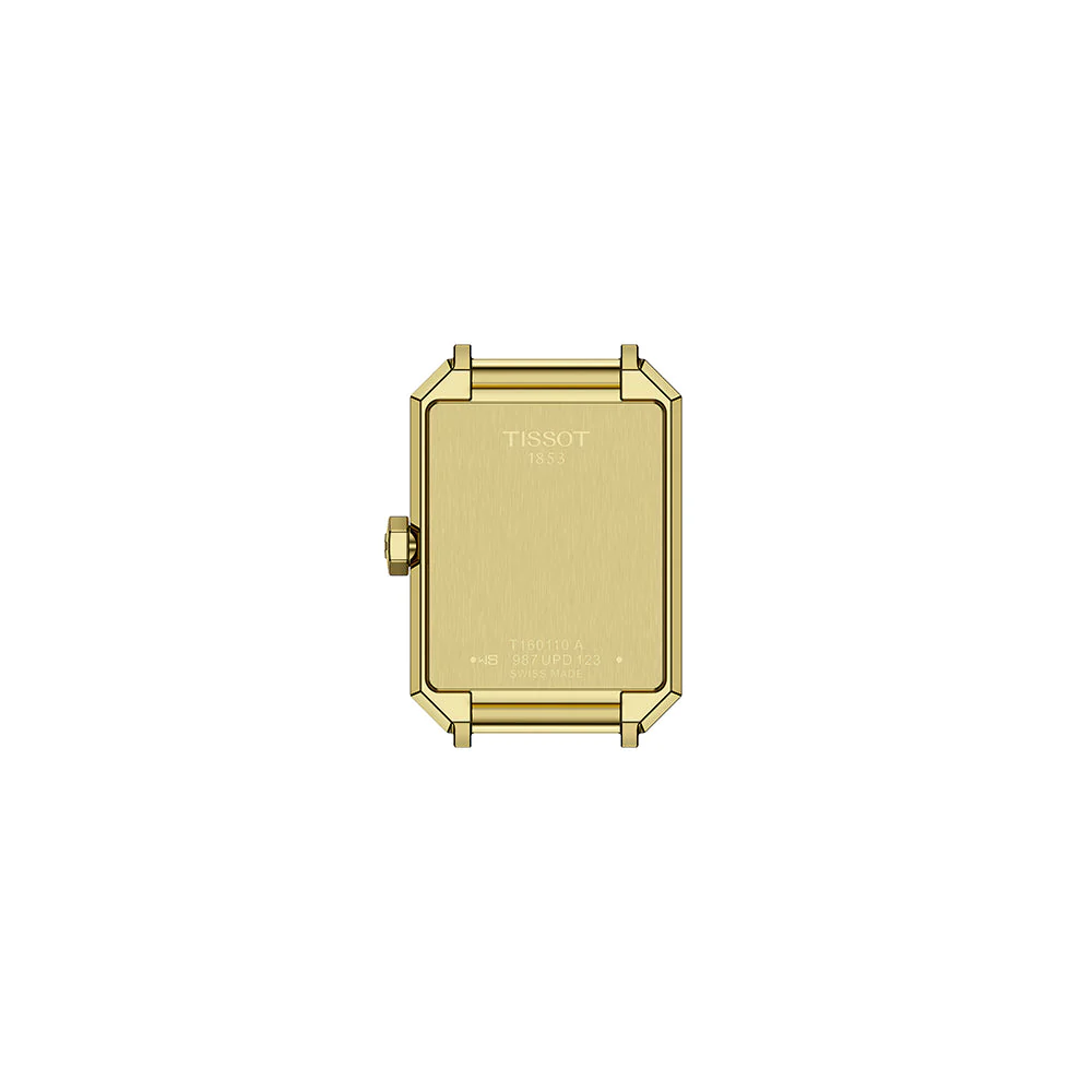 Tissot SRV 30mm Champagne Dial Gold PVD Watch - Image 3