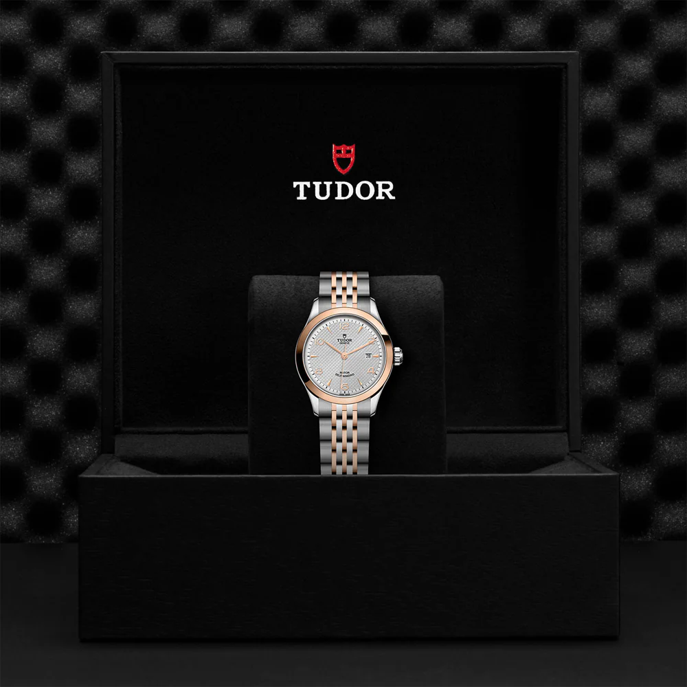 TUDOR 1926 28mm Silver Dial Steel and Pink Gold - Image 4