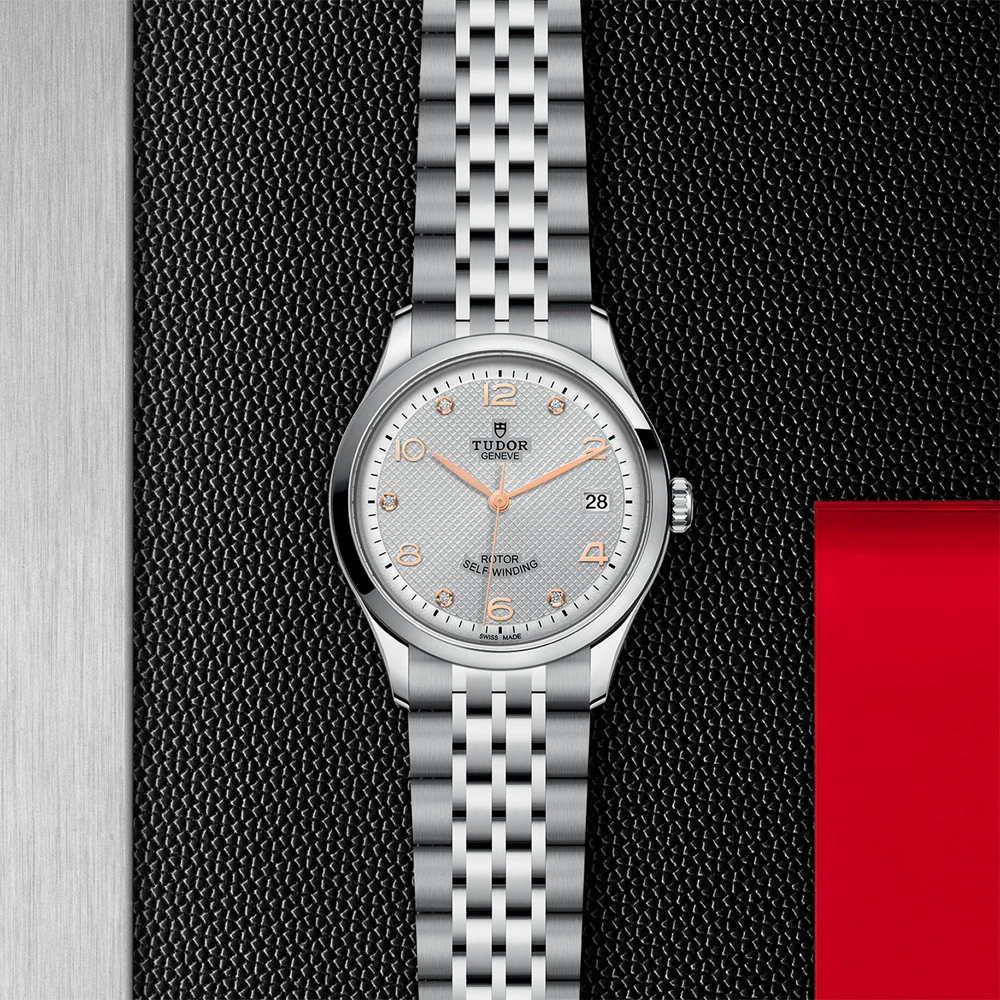 TUDOR 1926 36mm Silver Diamond Dial - Image 2