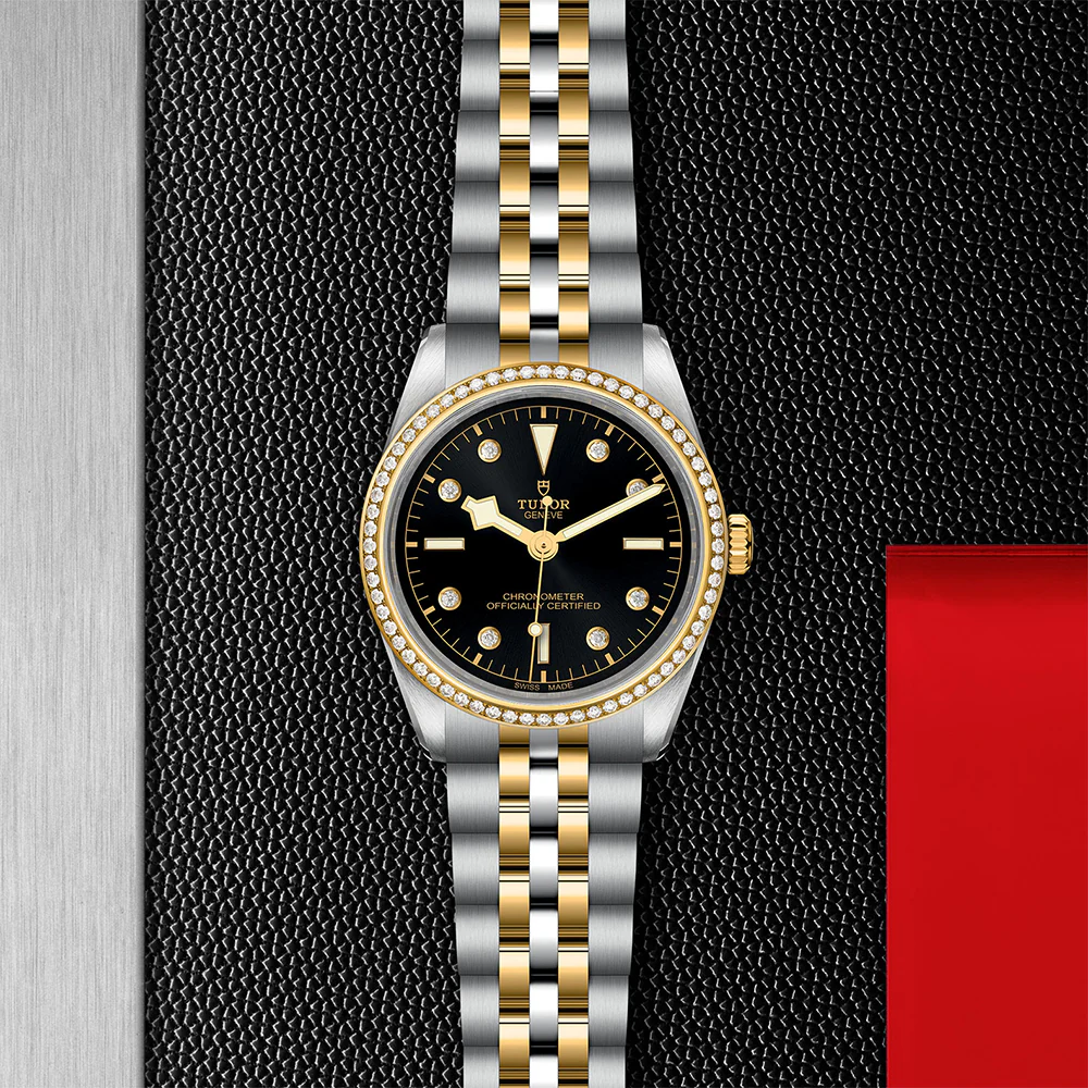 TUDOR Black Bay 36 S&G Black Dial Diamonds - Image 2