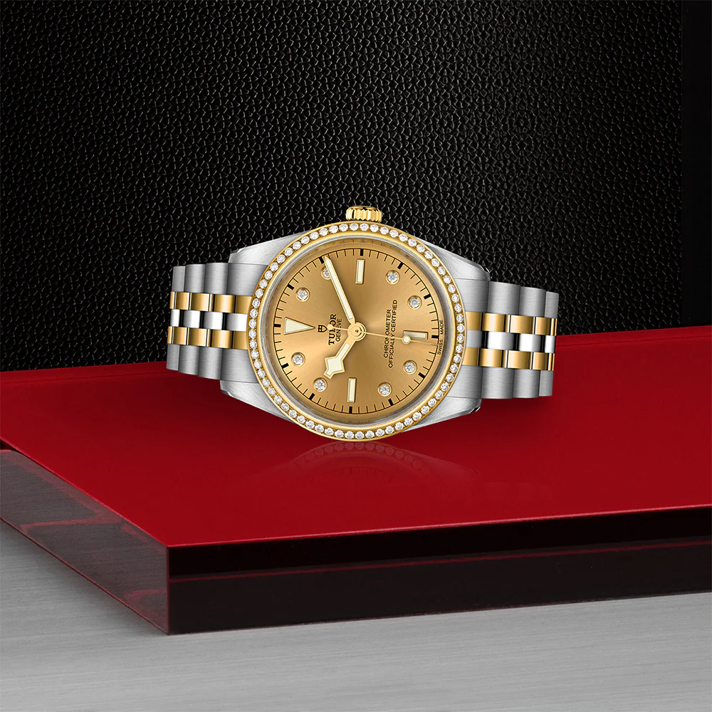 TUDOR Black Bay 36 S&G Champagne Dial Diamond Bezel - Image 2