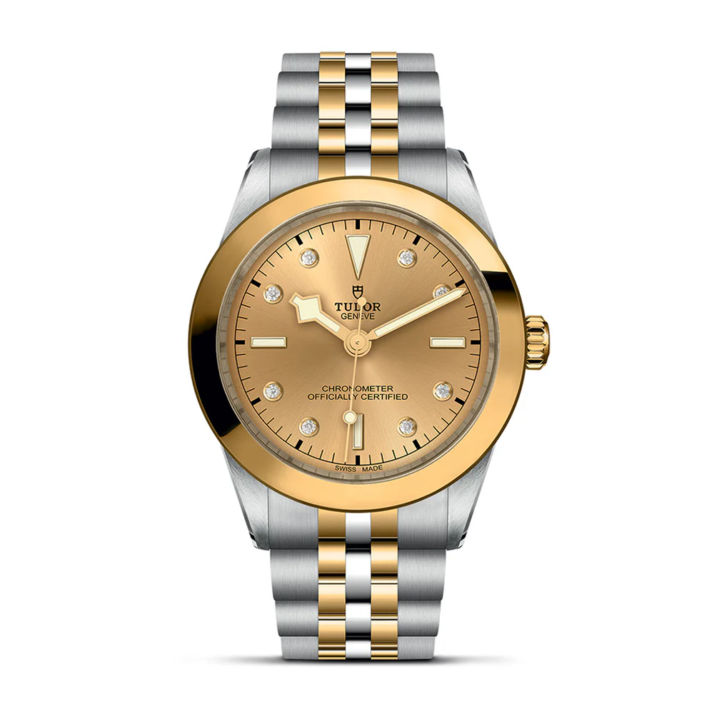 TUDOR Black Bay 39 S&G Champagne Diamond Dial