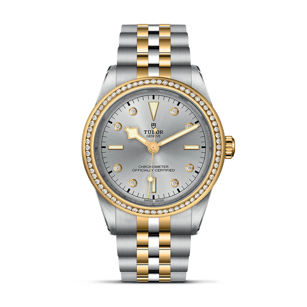 TUDOR Black Bay 39 S&G Silver Dial Diamonds
