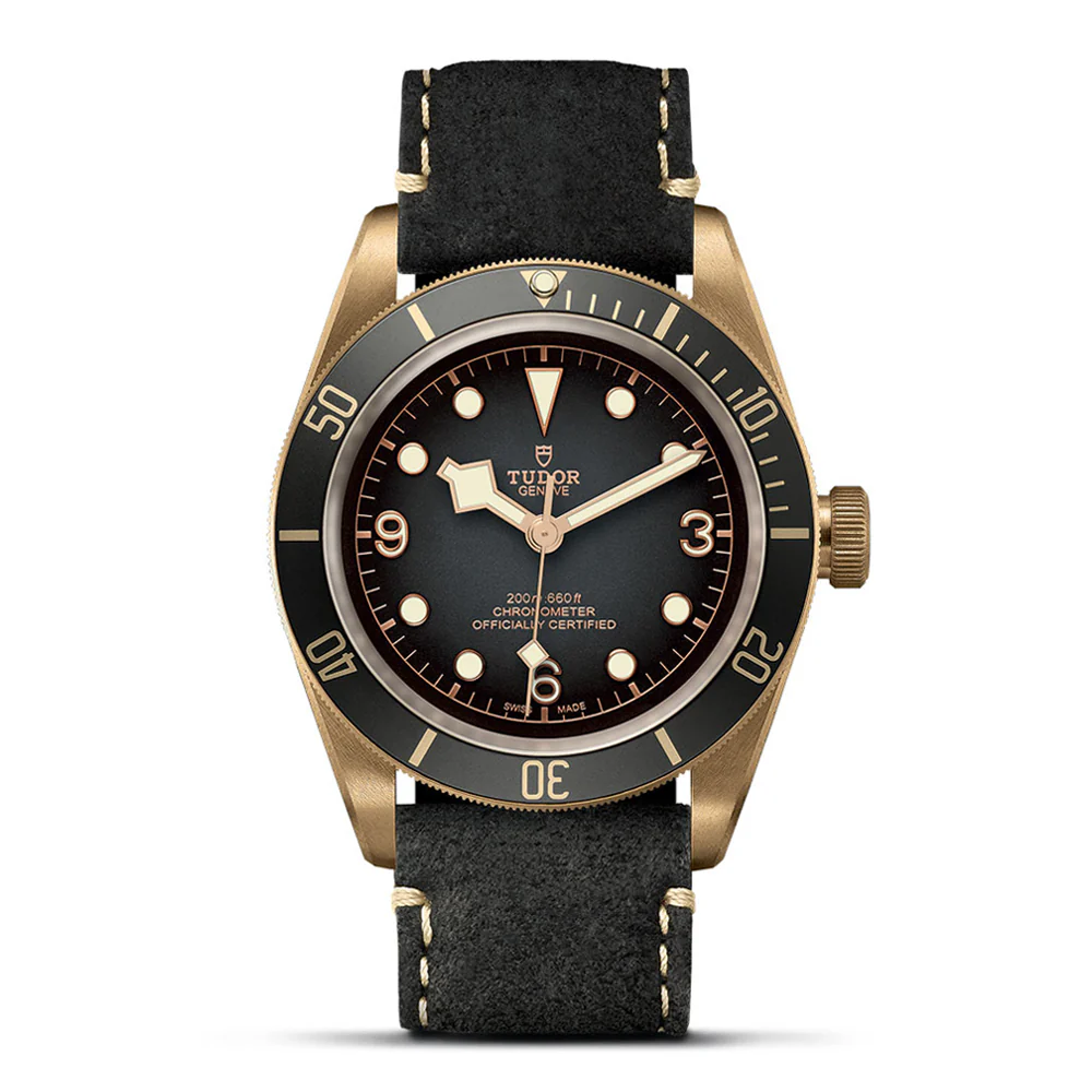 TUDOR Black Bay Bronze Leather Strap