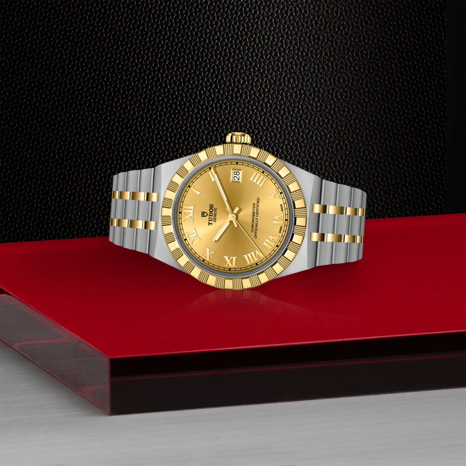 TUDOR Royal 36mm Steel & Yellow Gold Champagne Dial - Image 3