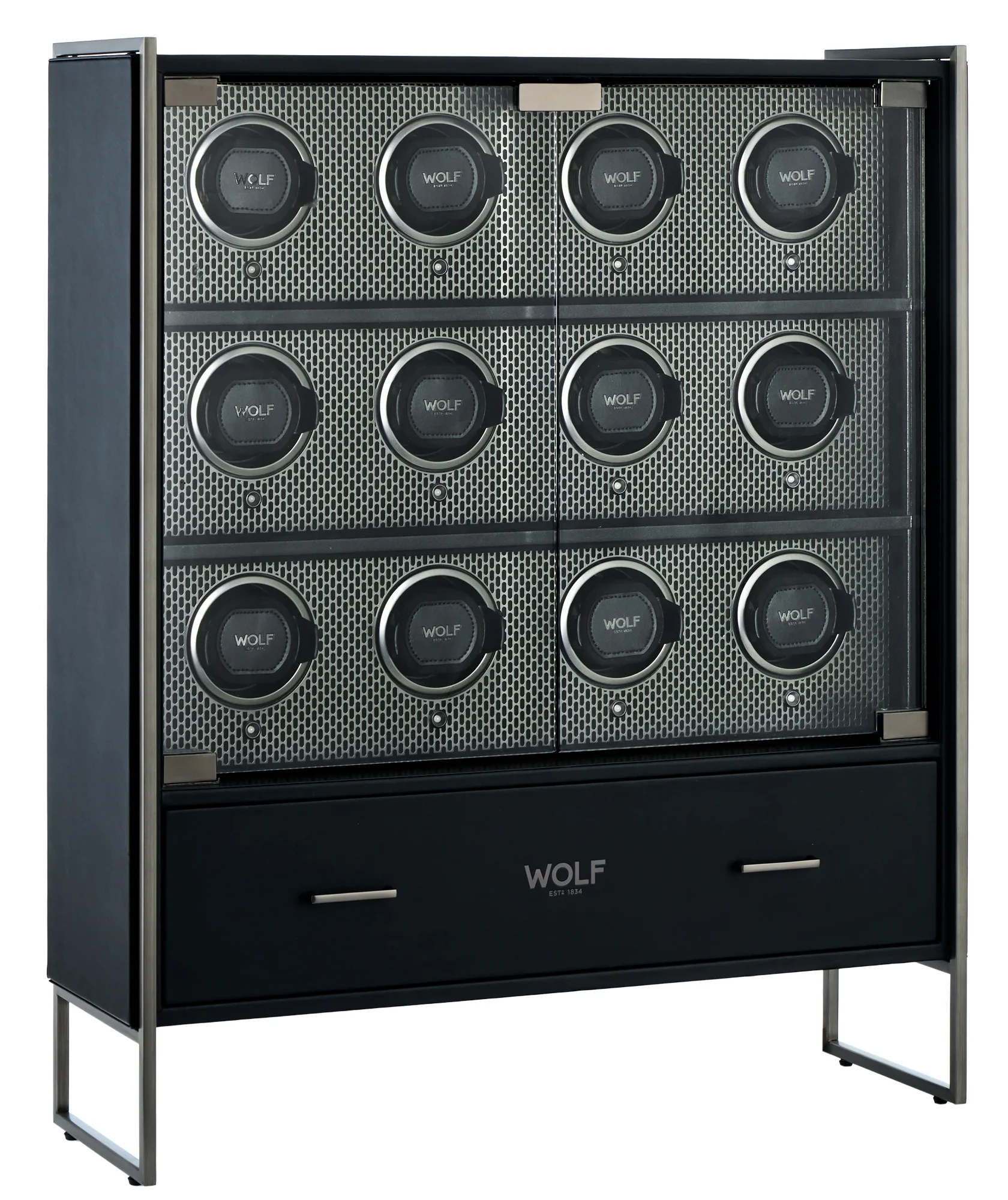 WOLF Axis 12 PC Watch Winder Cabinet - Image 2