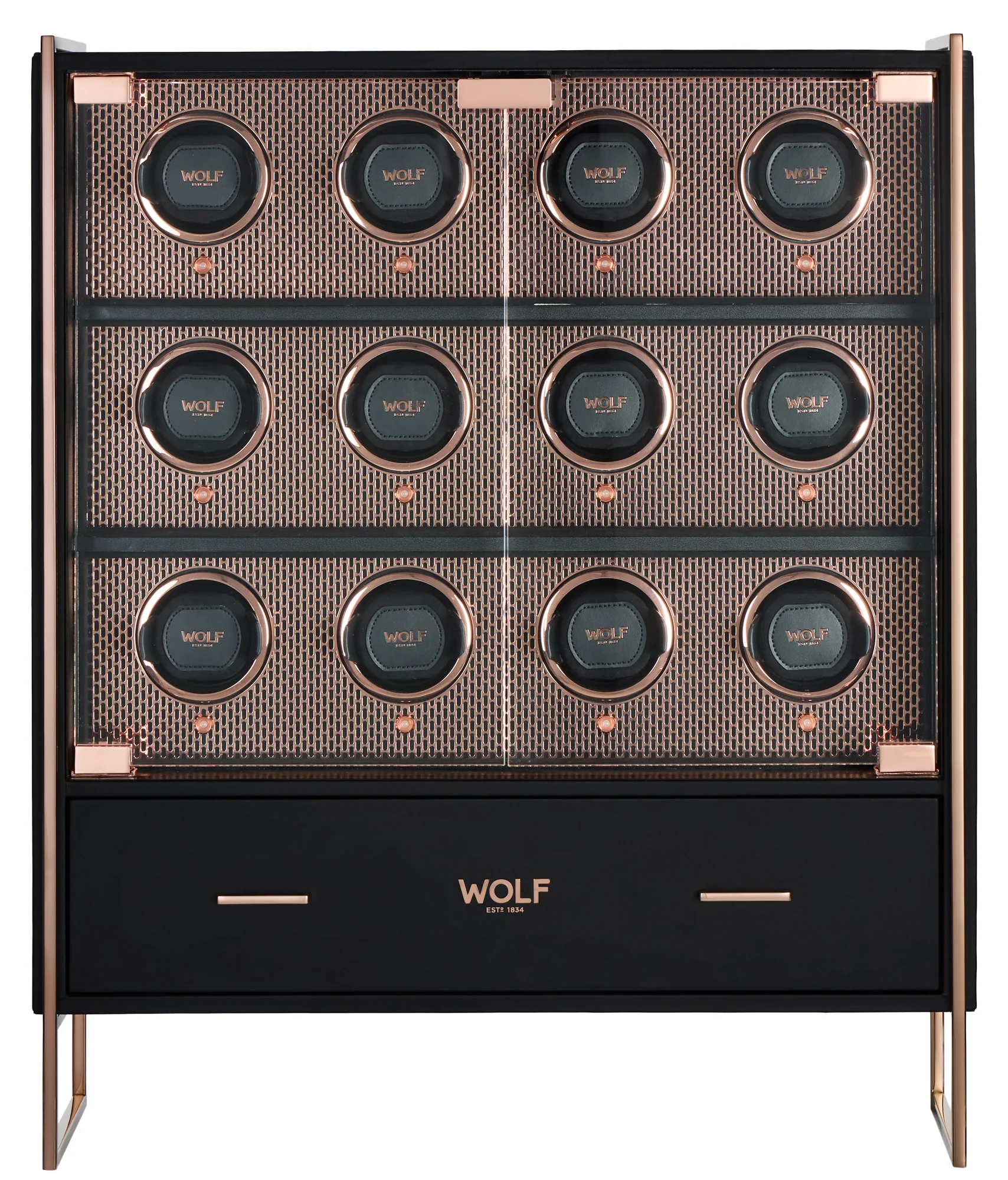 WOLF Axis 12 PC Watch Winder Cabinet - Image 3