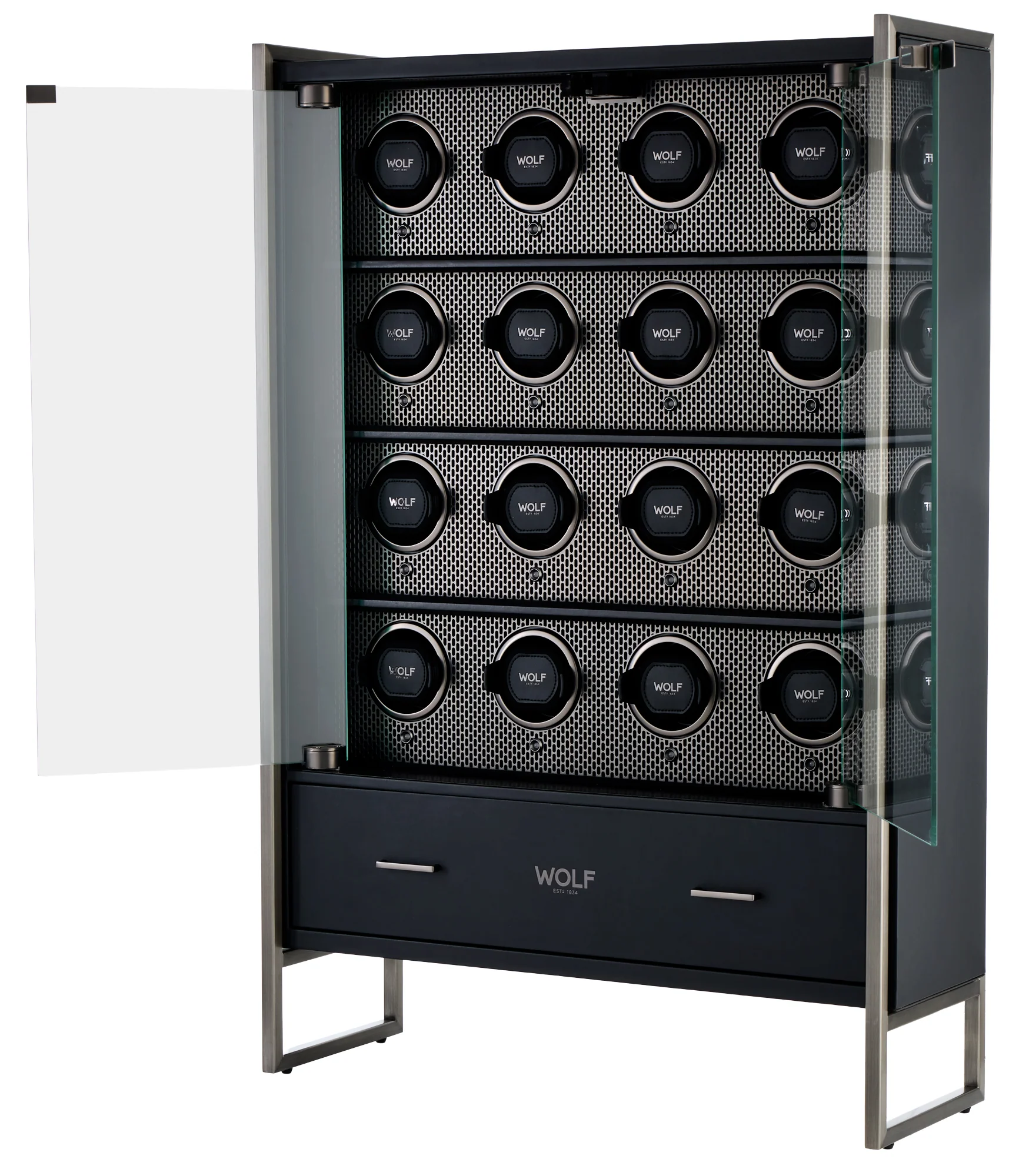 WOLF Axis 16 PC Watch Winder Cabinet - Image 5