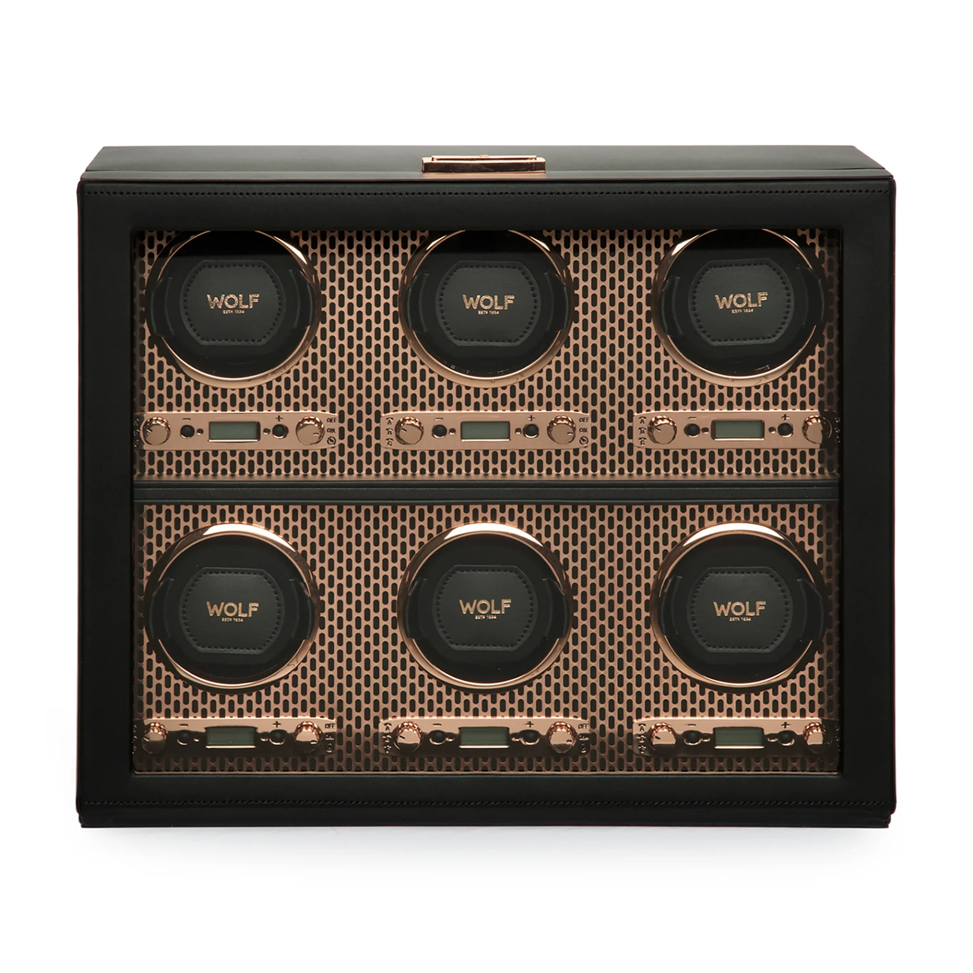 WOLF Axis 6 Piece Watch Winder - Image 2