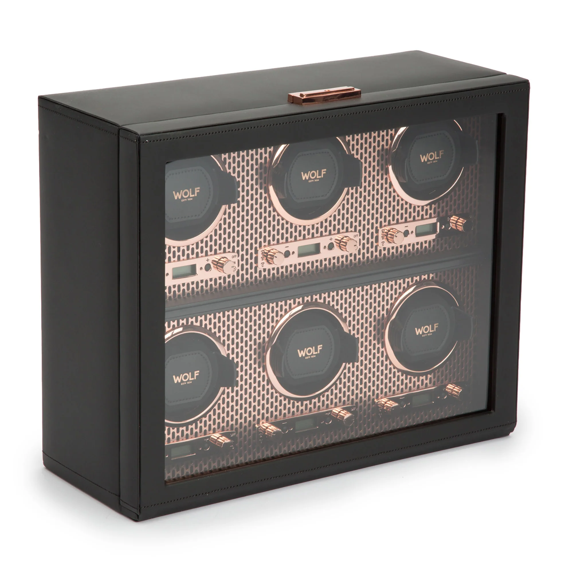 WOLF Axis 6 Piece Watch Winder - Image 4