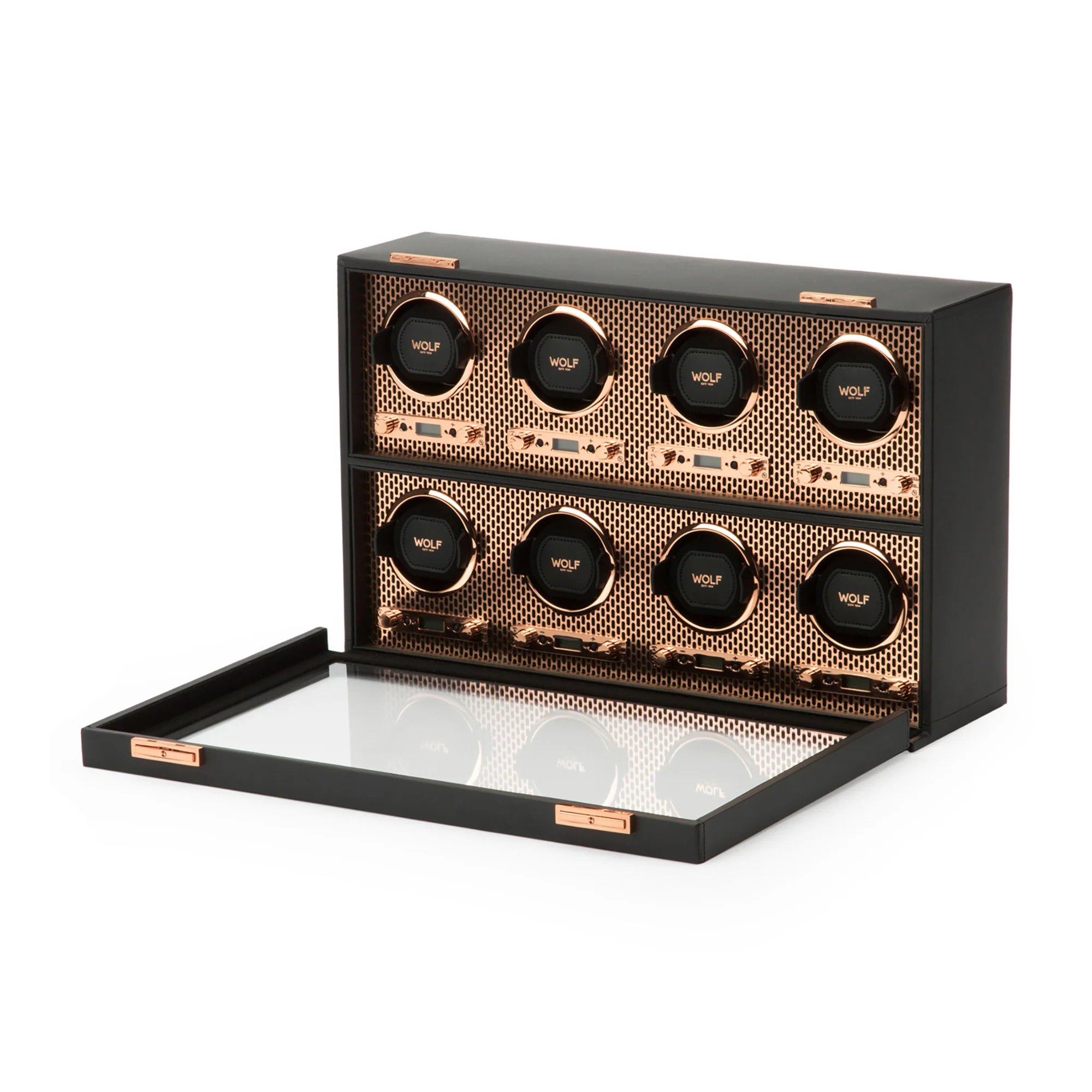 WOLF Axis 8 Piece Watch Winder - Image 6