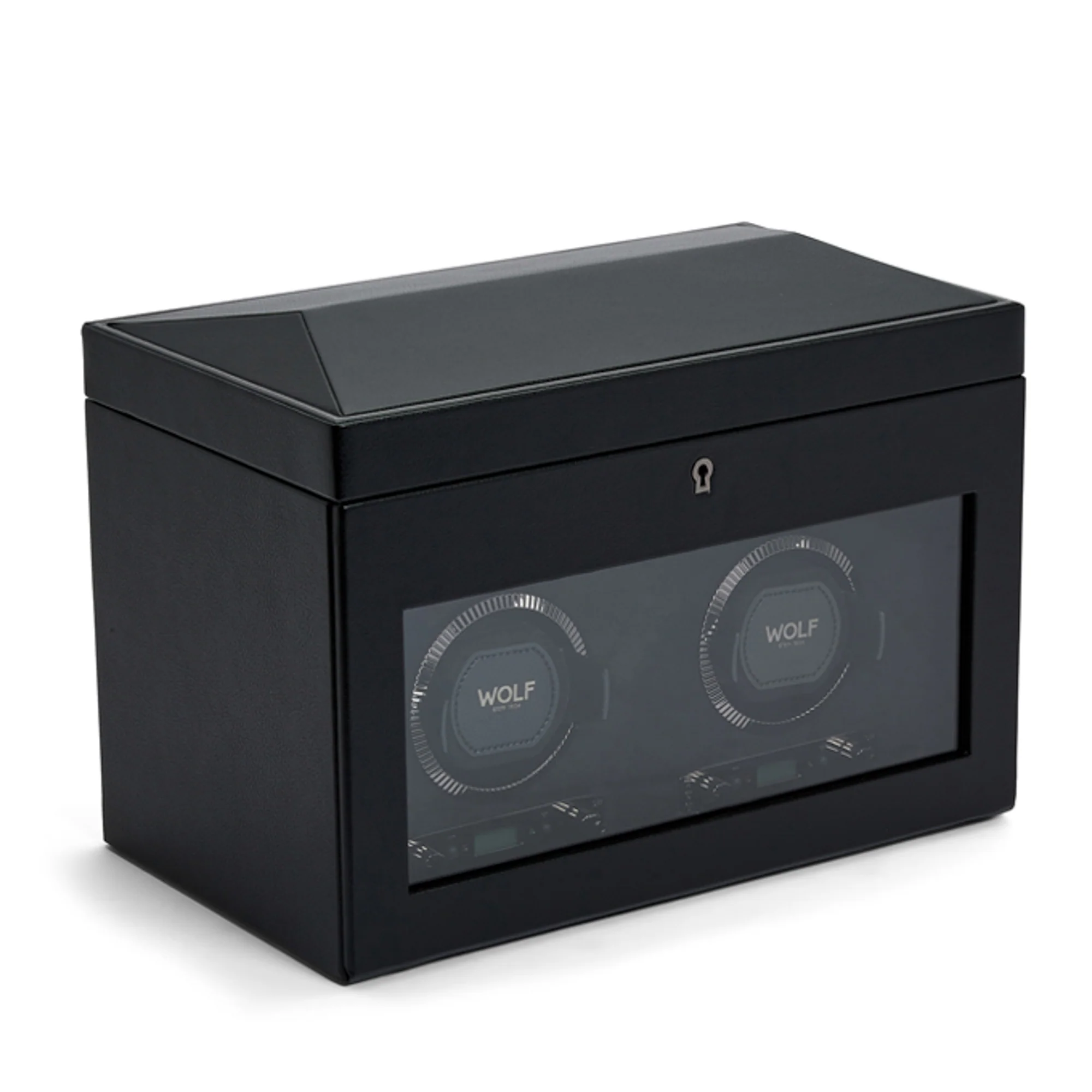 WOLF British Racing Double Watch Winder with Storage - Image 3