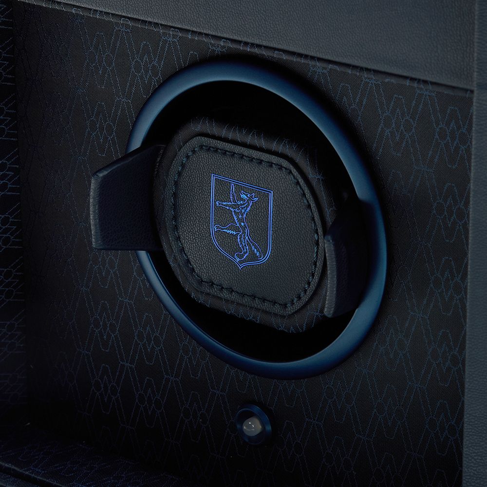 Wolf Earth Double Watch Winder Midnight Blue - Image 6