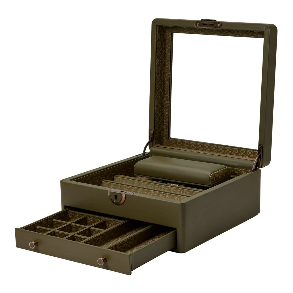 Wolf Earth Watch Stand Box Olive - Image 2