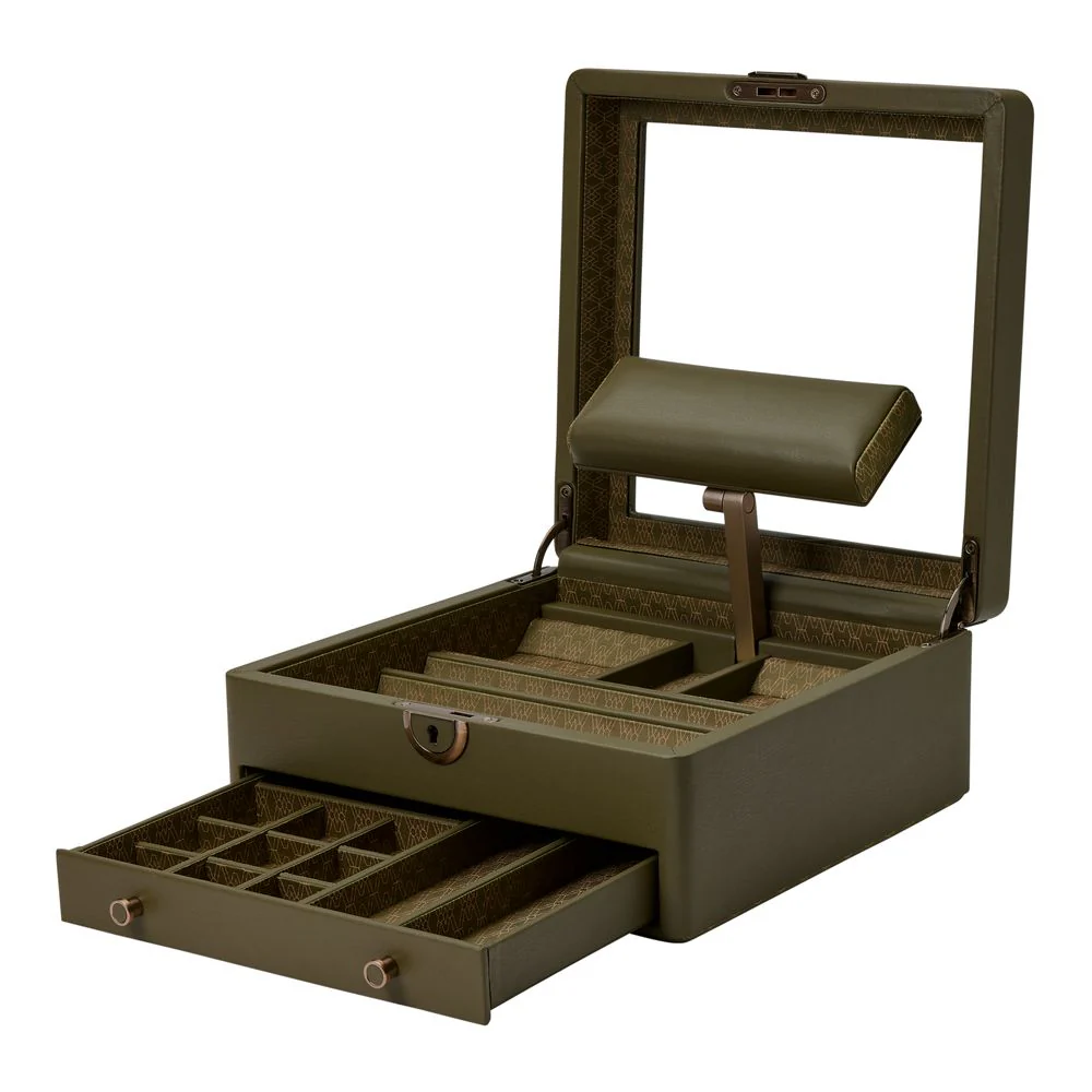 Wolf Earth Watch Stand Box Olive - Image 3