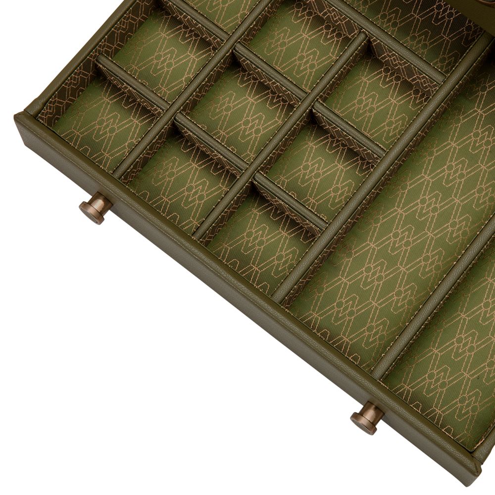 Wolf Earth Watch Stand Box Olive - Image 4