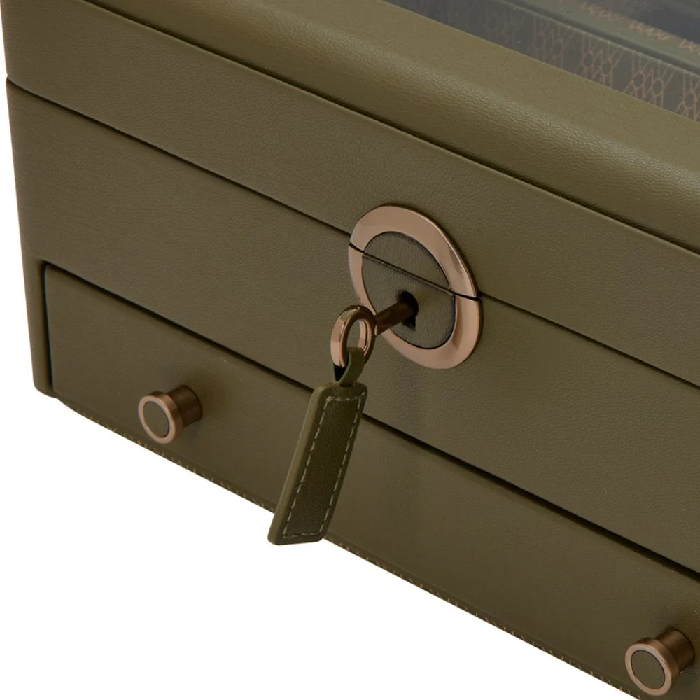 Wolf Earth Watch Stand Box Olive - Image 5