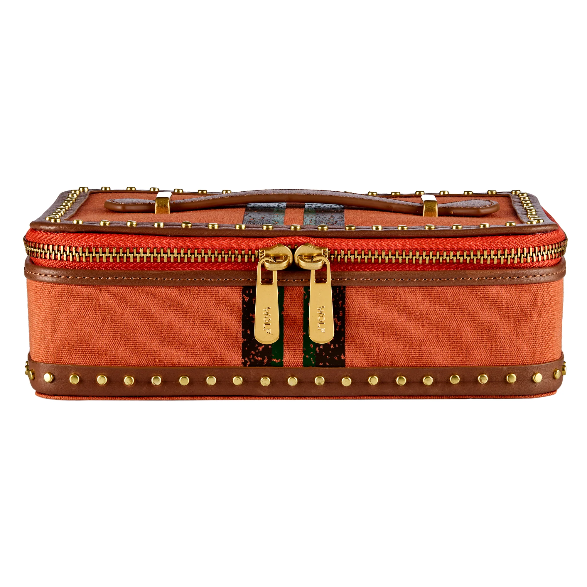 WOLF Ida Travel Zip Jewelry Case