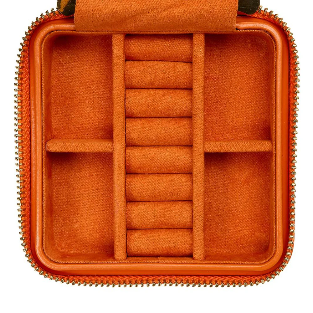 Wolf Maria Small Zip Case Tangerine - Image 5
